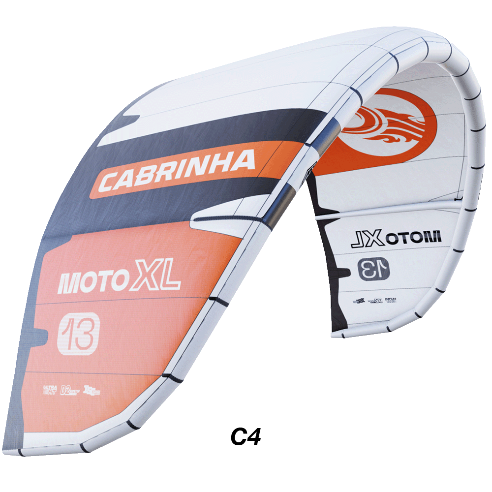 The MotoXL Apex kite, designed for ultimate performance in threshold winds. Built on the Moto X platform with Apex Series materials, it strikes the perfect balance between power and playfulness. Lightweight Ultra HT fabric and new lighter bladders enhance responsiveness, making it the ultimate session-saving kite for maximum fun on the water.