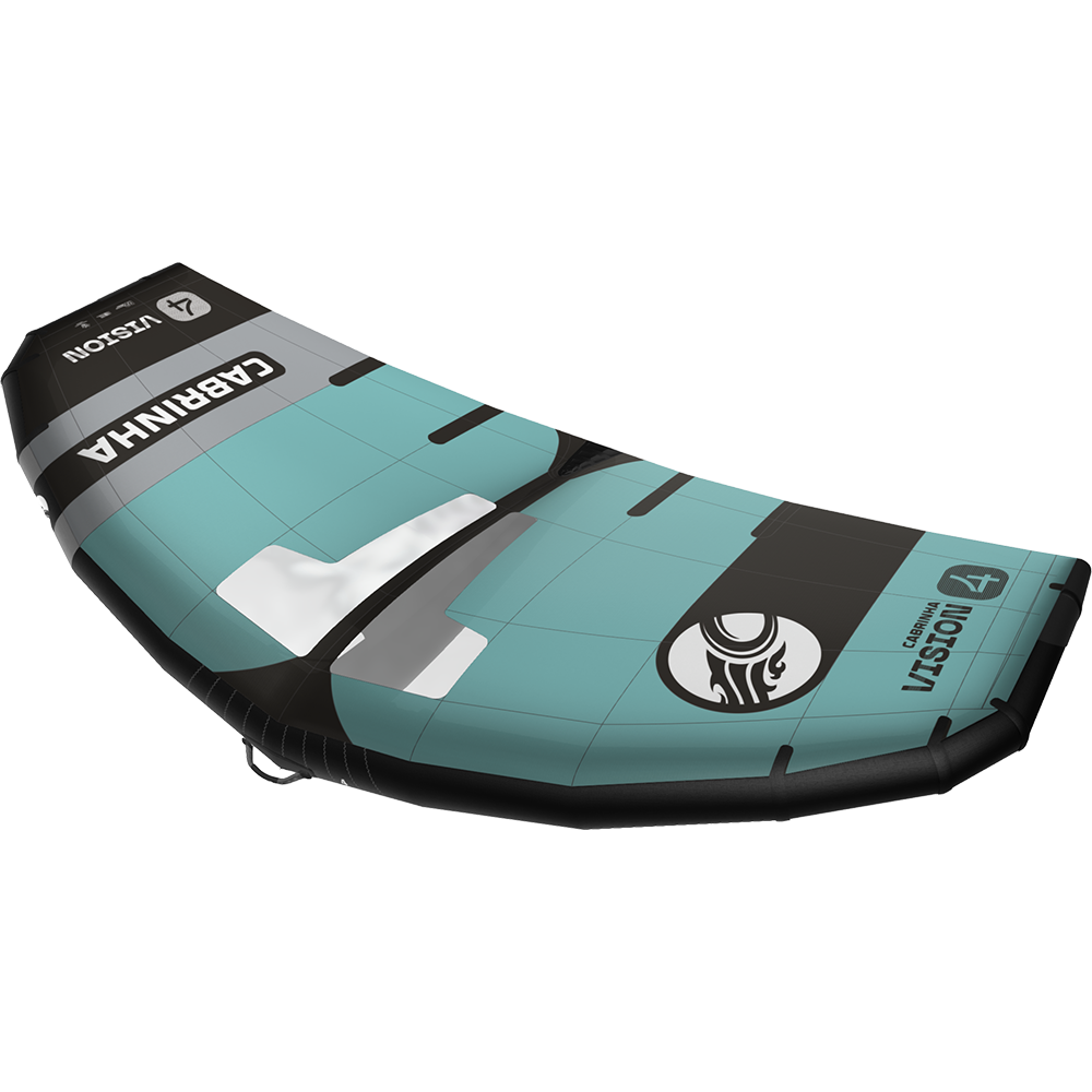 The third-generation Vision wing, designed for unmatched versatility across all wind conditions. Featuring the largest size range in the industry, it excels in both high-wind control and ultra-light wind performance. Updates to the dihedral and twist profile enhance maneuverability, while Teijin D2 material boosts durability and responsiveness. The ultimate wing for every session.