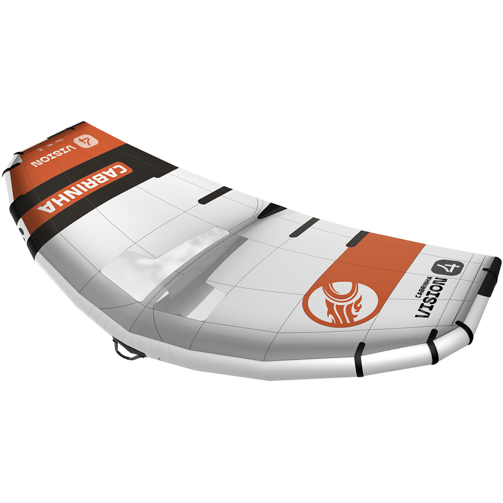 The third-generation Vision wing, designed for unmatched versatility across all wind conditions. Featuring the largest size range in the industry, it excels in both high-wind control and ultra-light wind performance. Updates to the dihedral and twist profile enhance maneuverability, while Teijin D2 material boosts durability and responsiveness. The ultimate wing for every session.