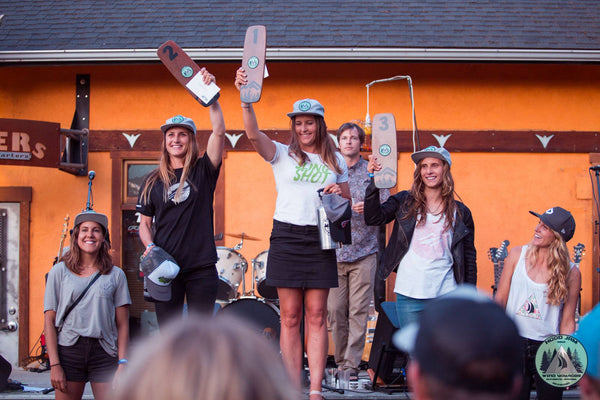 Annelous Lammerts taking 2nd place at Hood Jam