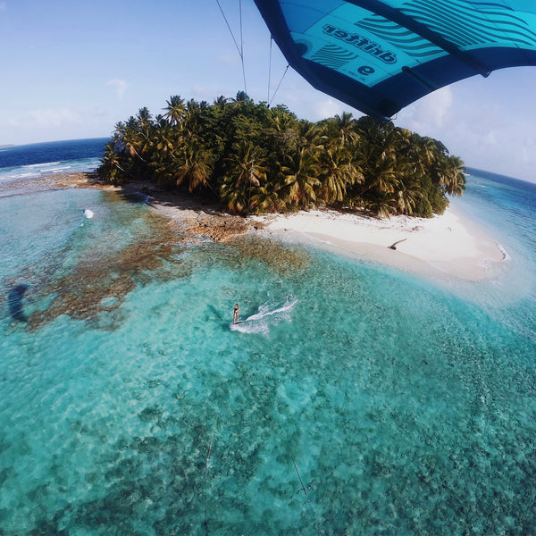 Moona Whyte exploring the Marshall Islands
