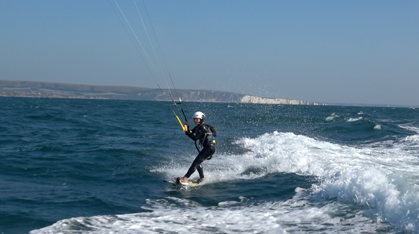 Youngest kitesurfer to cross the English Channel