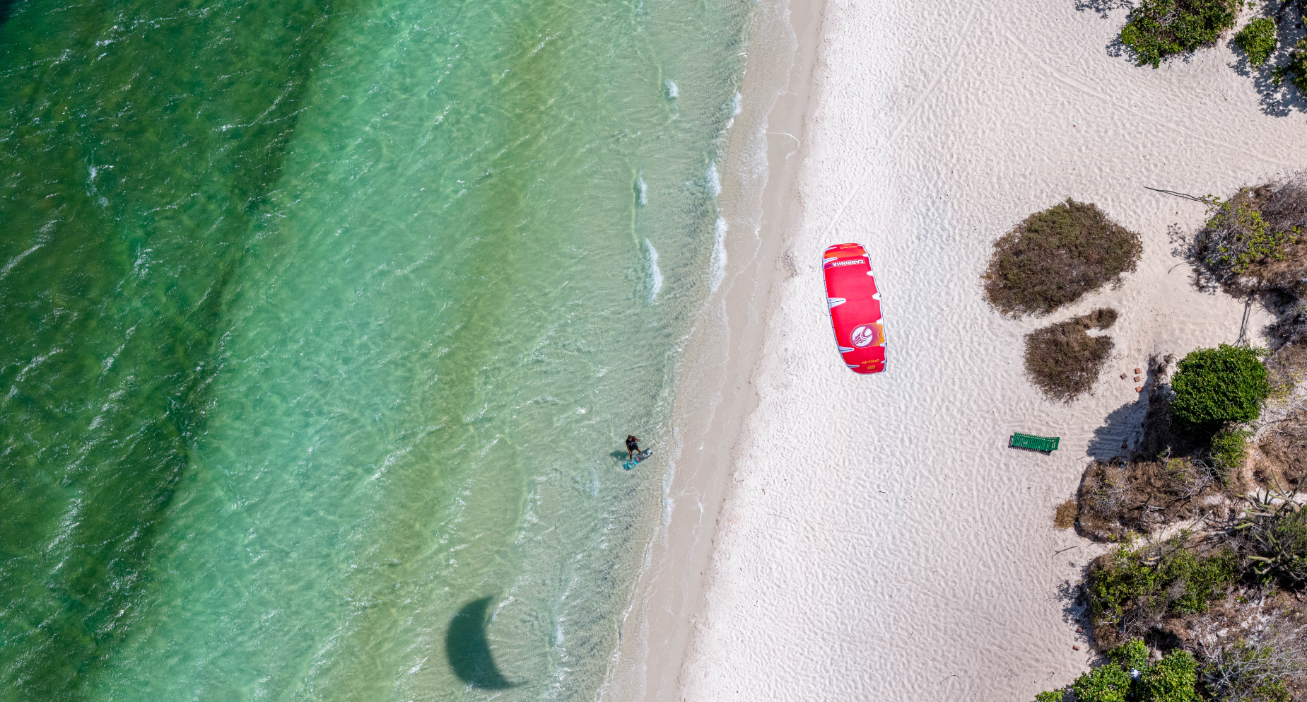 5 причин попробовать Кайтбординг в Бразилии 1 Кайтбординг в Бразилии на побережье