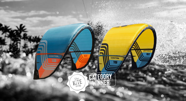 Contra voted best lightwind kite of the year!