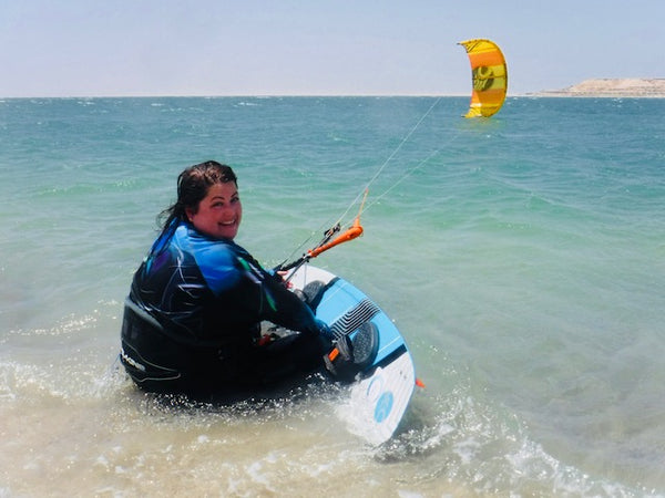 Maddie Hursthouse's inspiring journey to become a kitesurfer #justgokite