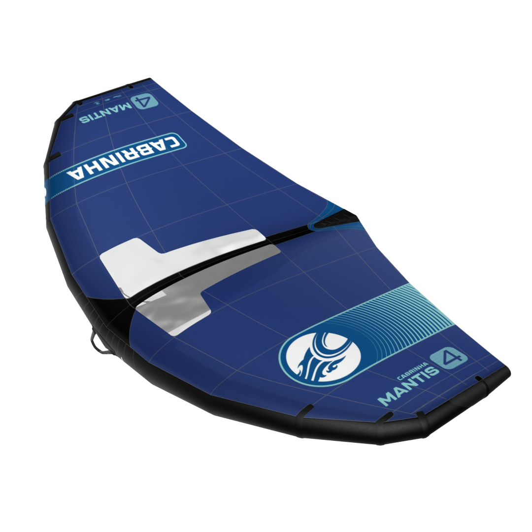 Cabrinha Mantis 2026 wing with upgraded Airframe and new Handlebar boom for stability and versatility.