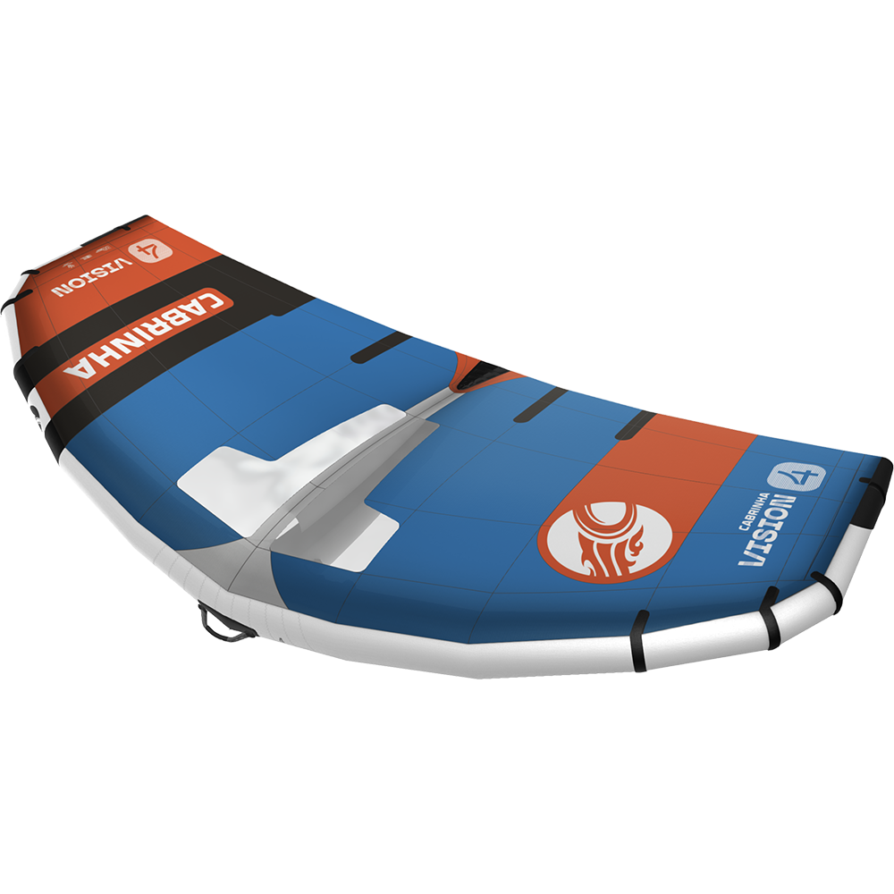 The third-generation Vision wing, designed for unmatched versatility across all wind conditions. Featuring the largest size range in the industry, it excels in both high-wind control and ultra-light wind performance. Updates to the dihedral and twist profile enhance maneuverability, while Teijin D2 material boosts durability and responsiveness. The ultimate wing for every session.