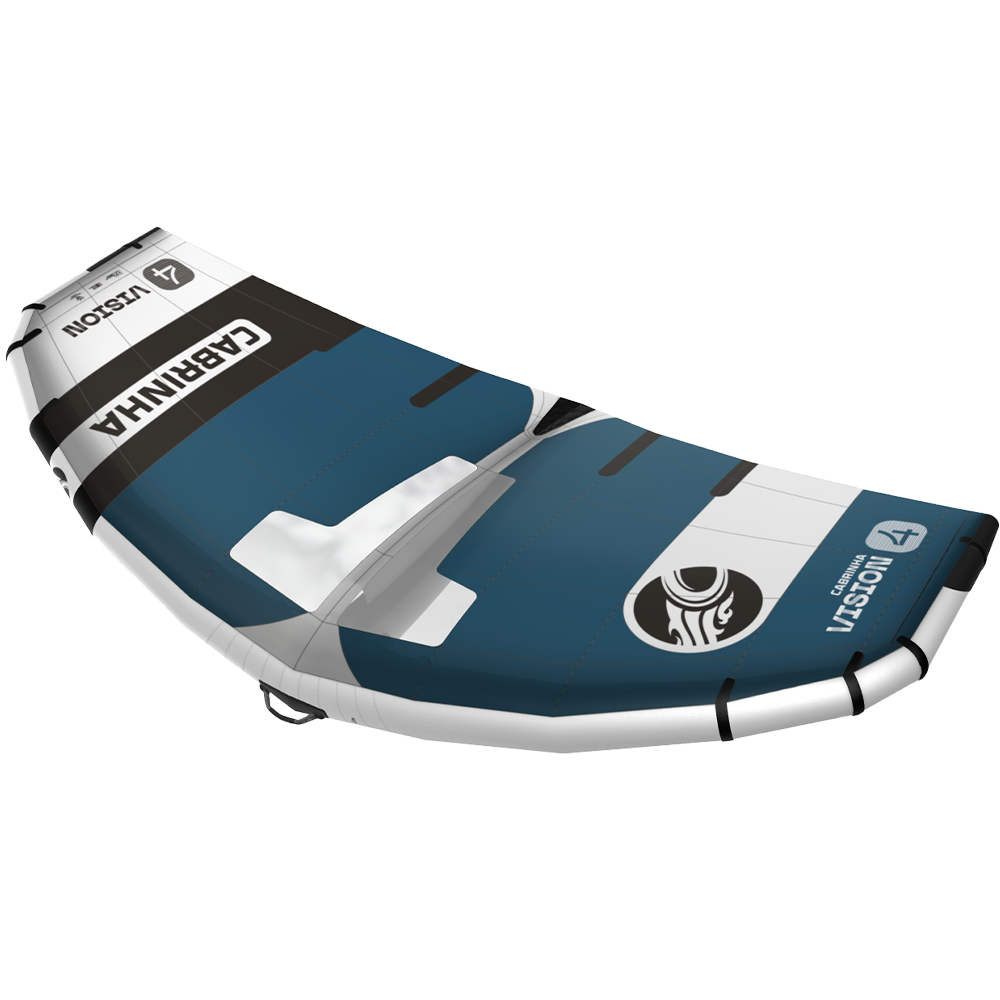 The third-generation Vision wing, designed for unmatched versatility across all wind conditions. Featuring the largest size range in the industry, it excels in both high-wind control and ultra-light wind performance. Updates to the dihedral and twist profile enhance maneuverability, while Teijin D2 material boosts durability and responsiveness. The ultimate wing for every session.